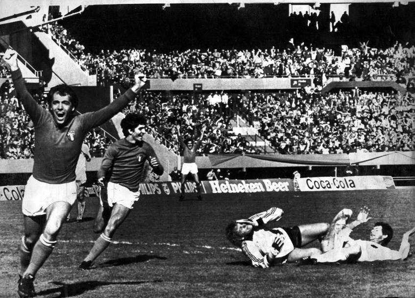 Il 10 giugno 1978 sempre nel girone eliminatorio  Italia vs Argentina 1-0. Il gol vittoria  di Roberto Bettega